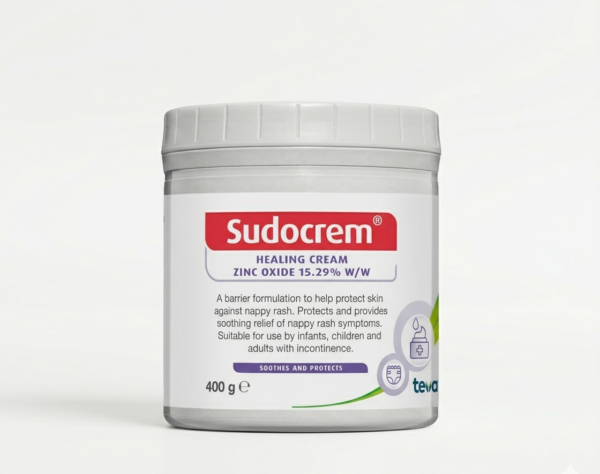 Healing Cream SUDOCREM Healing Cream 400g | Multi-Purpose Nappy Rash & Barrier Cream (Family Value Pack)