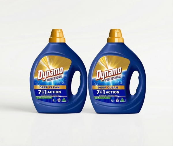 Dynamo Professional 7 in 1 Laundry Detergent Liquid 4L (Pack of 2)