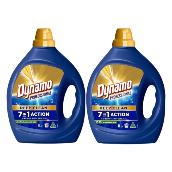 Dynamo Professional 7 in 1 Laundry Detergent Liquid 4L (Pack of 2)
